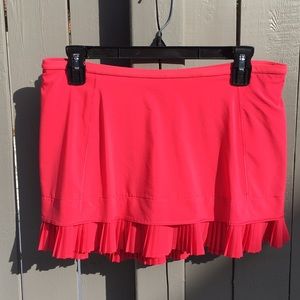 Lululemon Pink Pleated Skort Size 8